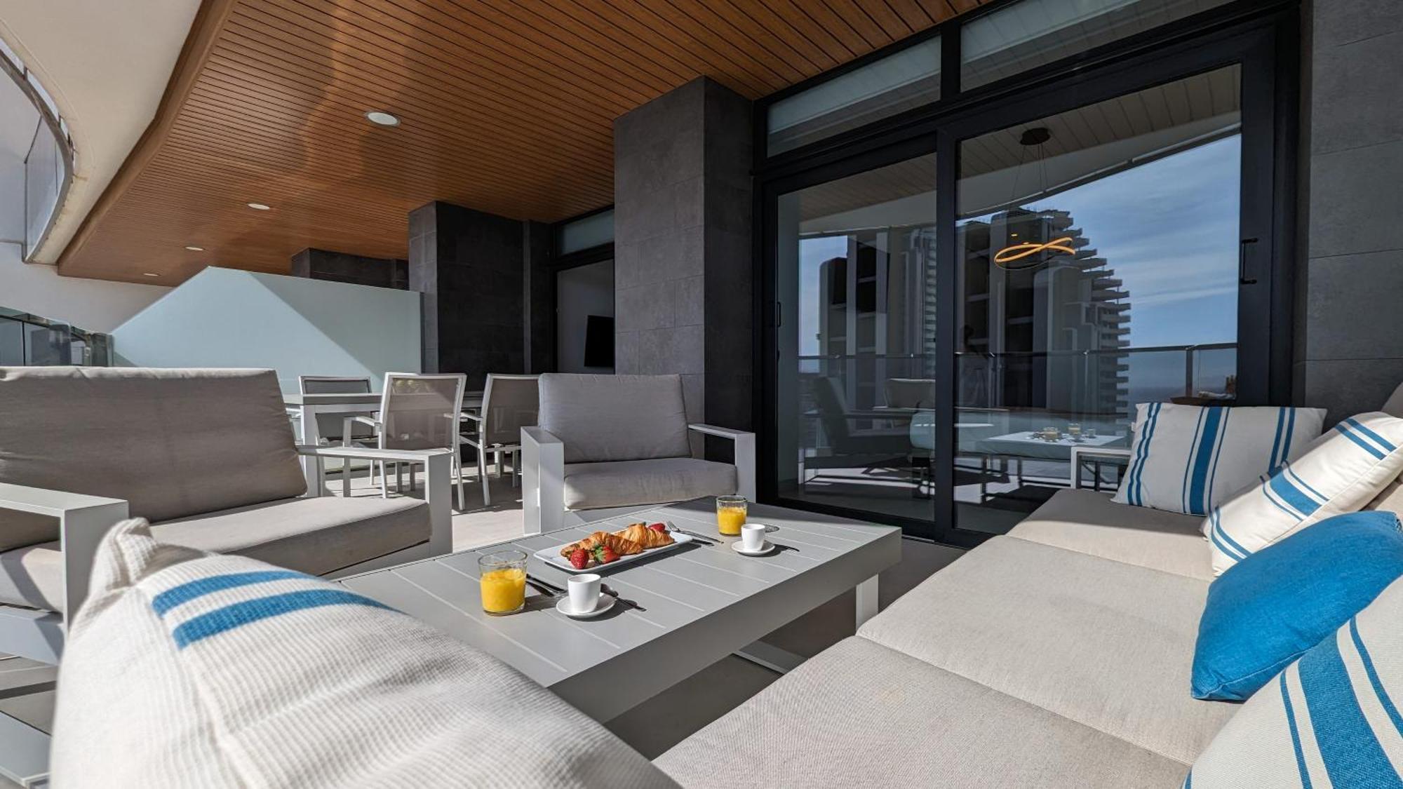 Sunset Waves Luxury Apartment Benidorm Exteriör bild